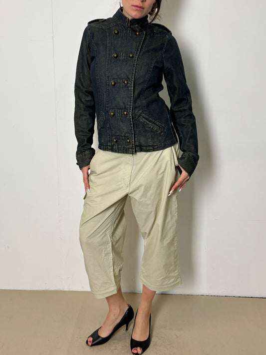 denim napoleon jacket