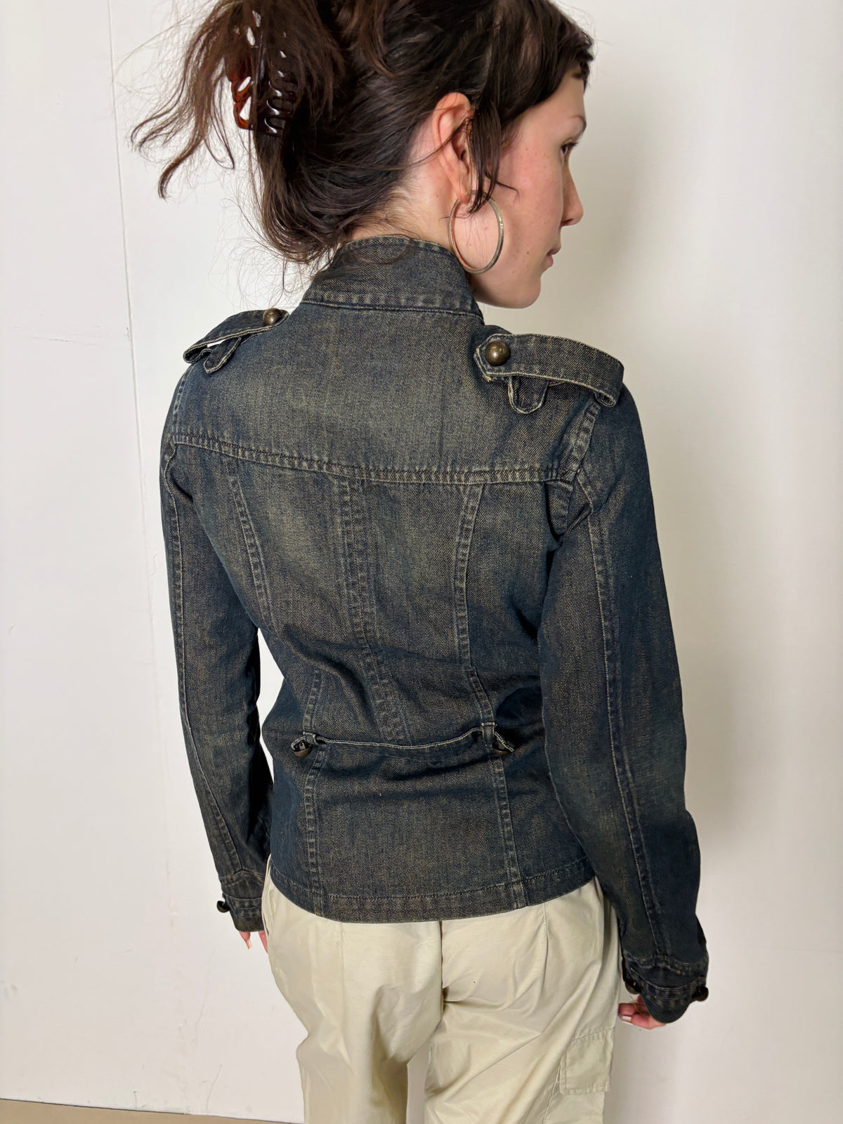 denim napoleon jacket