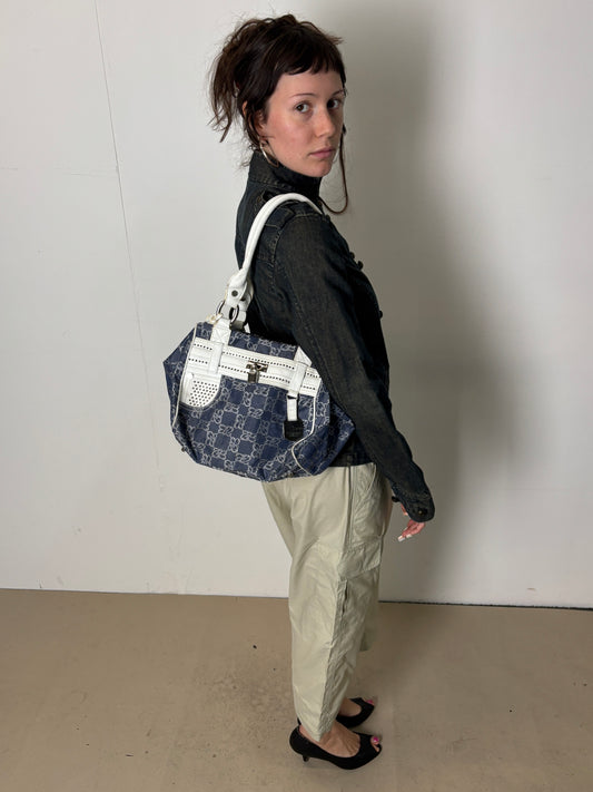 2000s denim bag