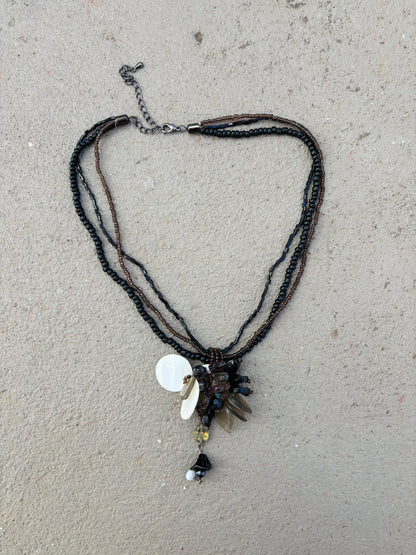short pearl necklace