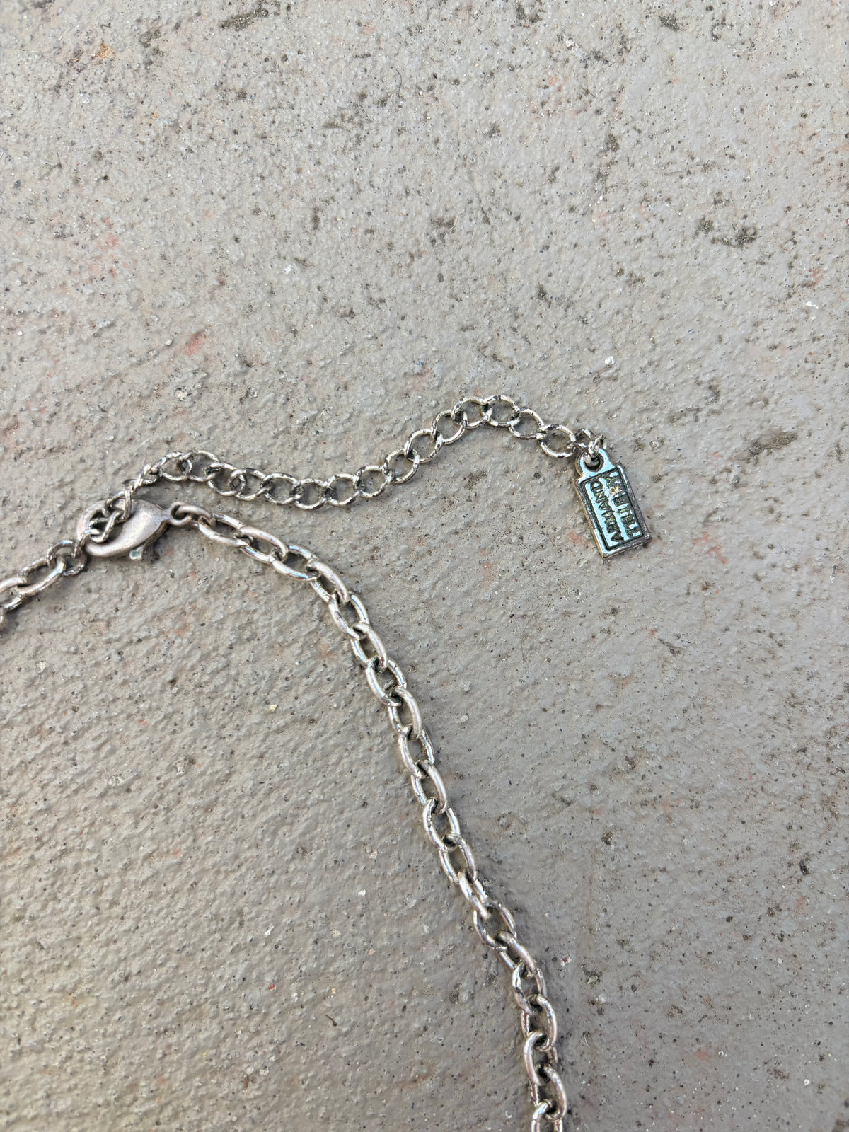 silver statement necklace