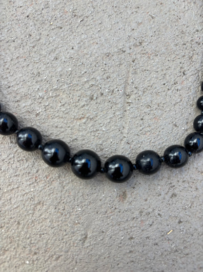 black pearl choker necklace