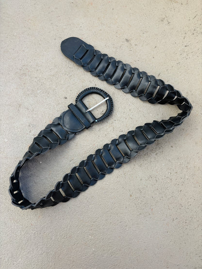 00s black maxi belt