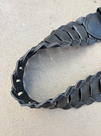 00s black maxi belt