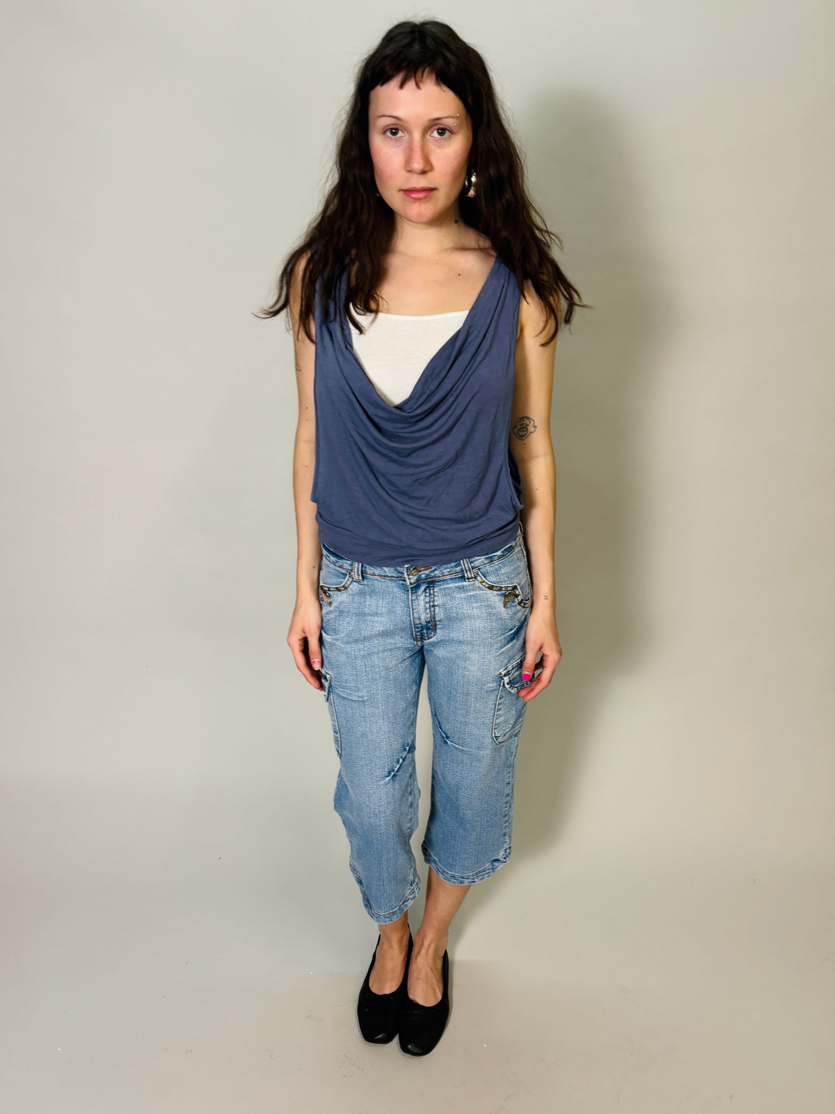 layered backless top