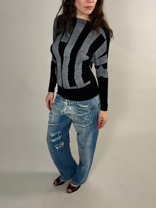 sisley print longsleeve