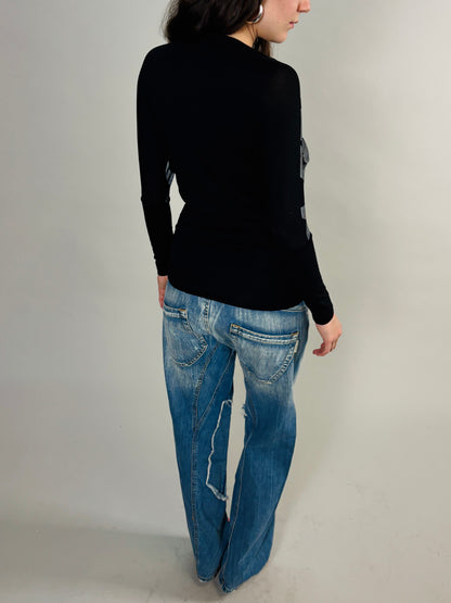 sisley print longsleeve
