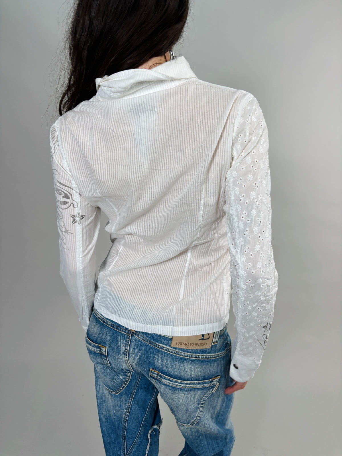 00s print blouse
