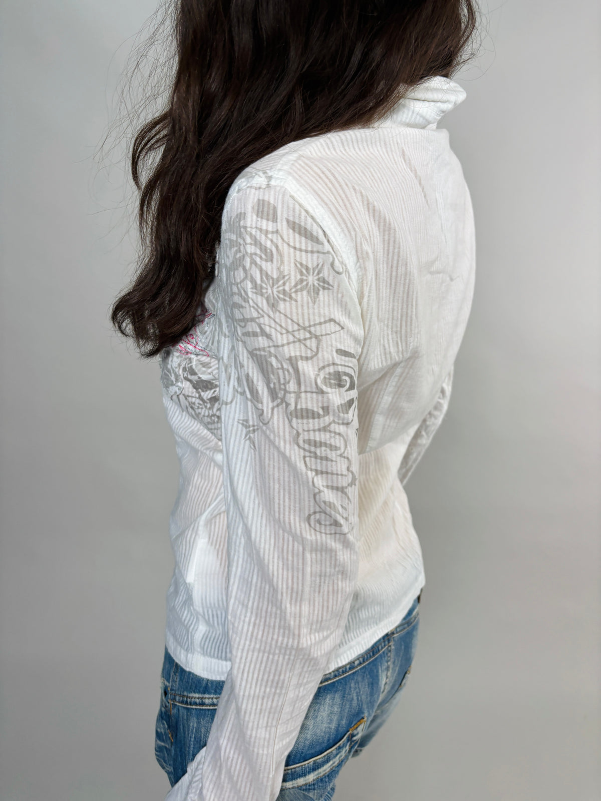 00s print blouse