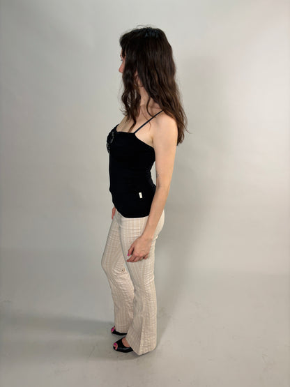 black button cami