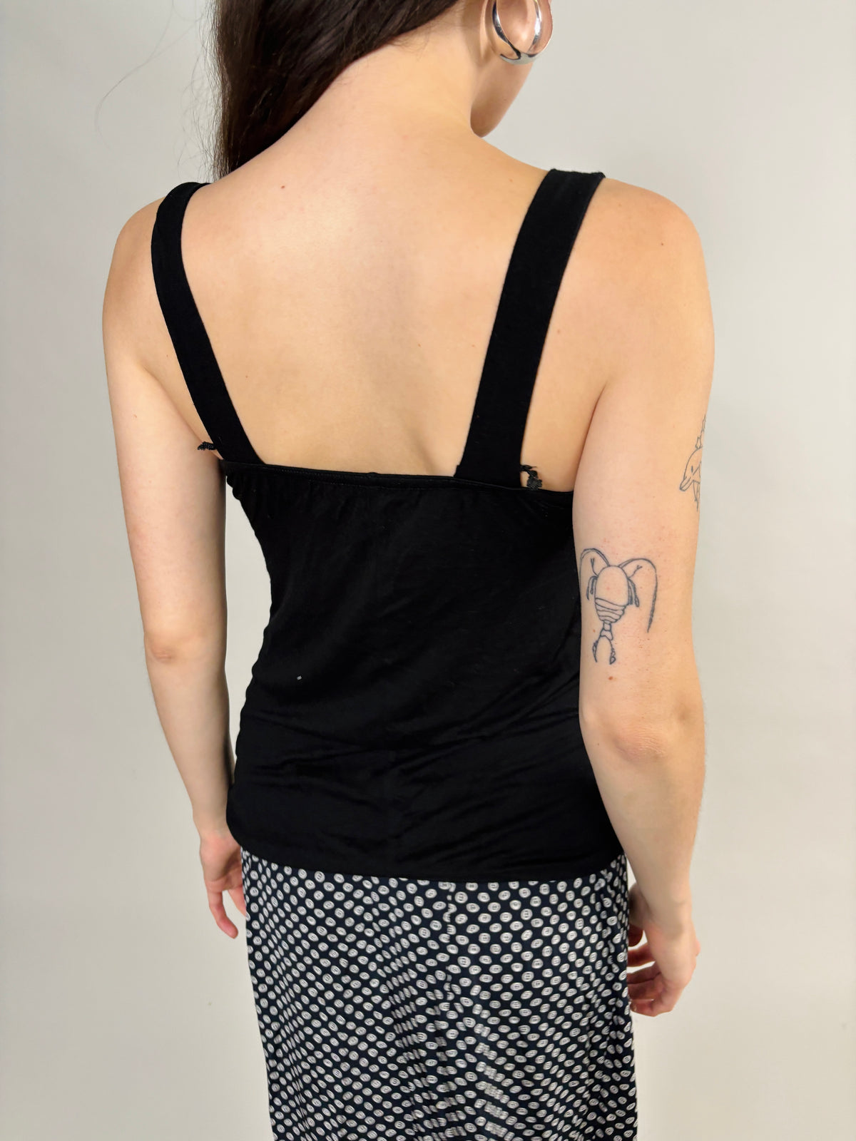 black bow top