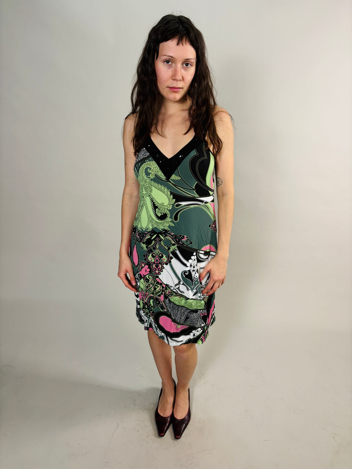 colorful summer dress