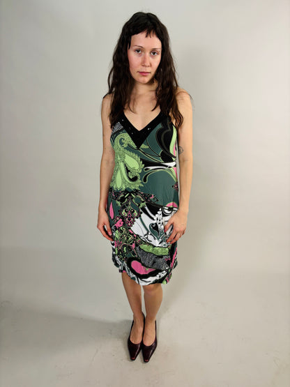 colorful summer dress
