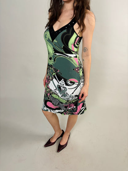 colorful summer dress