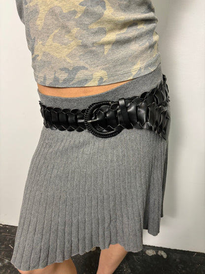 00s black maxi belt