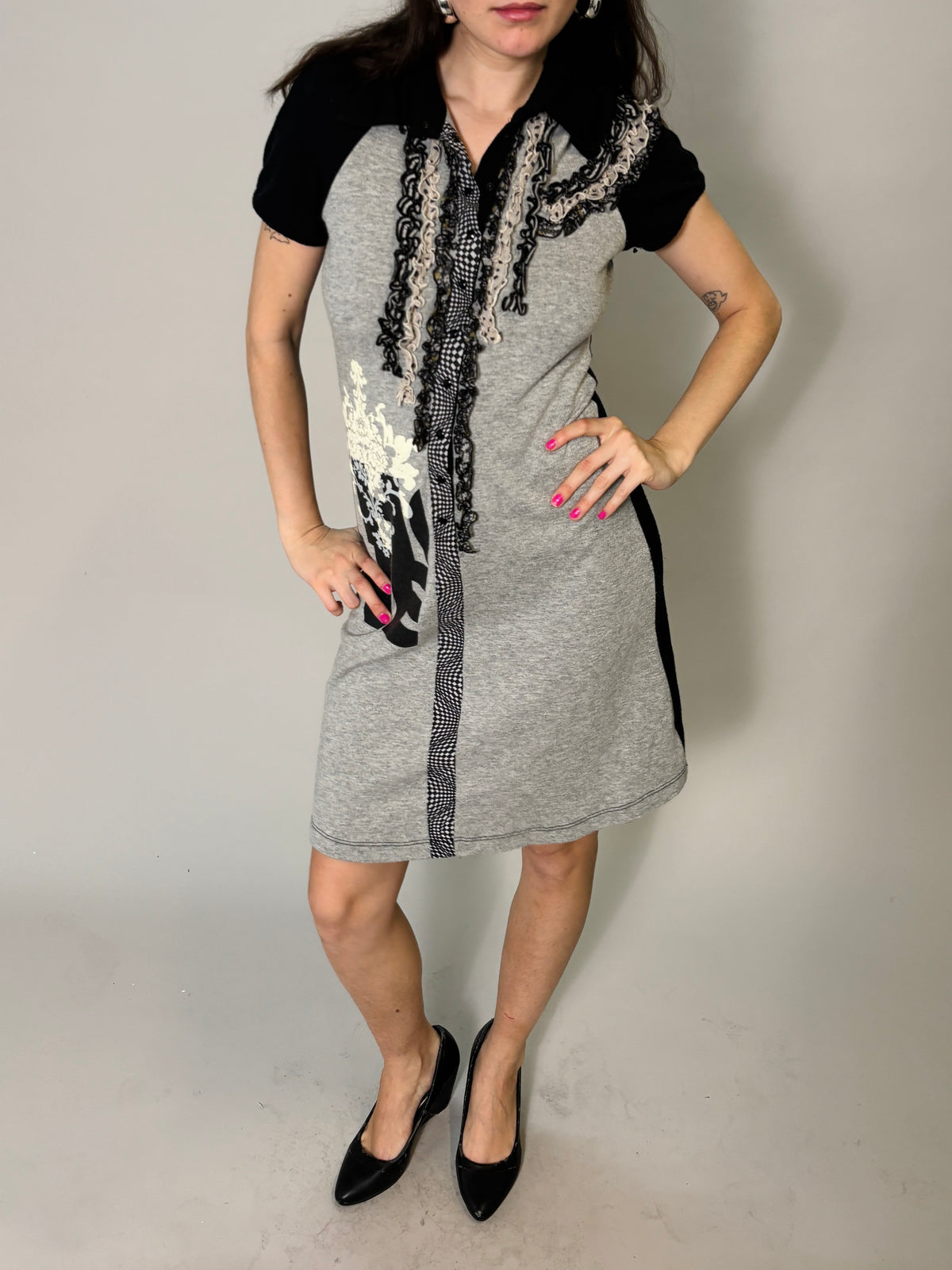 pianura studio midi print dress