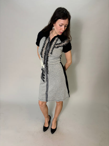 pianura studio midi print dress