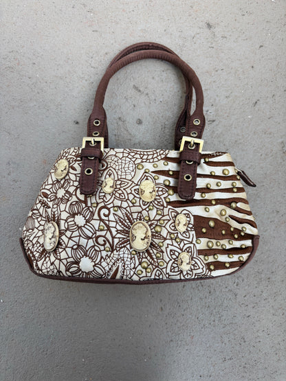 2000s zebra print bag