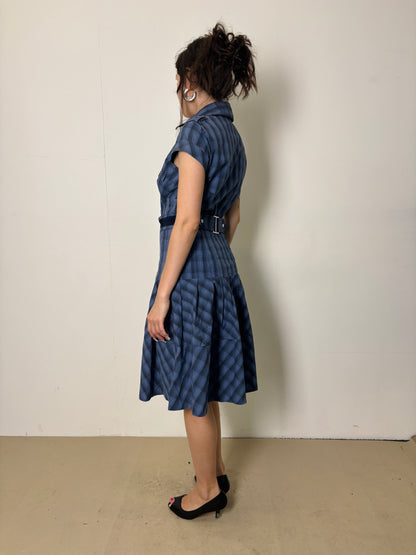 karen millen plaid midi dress