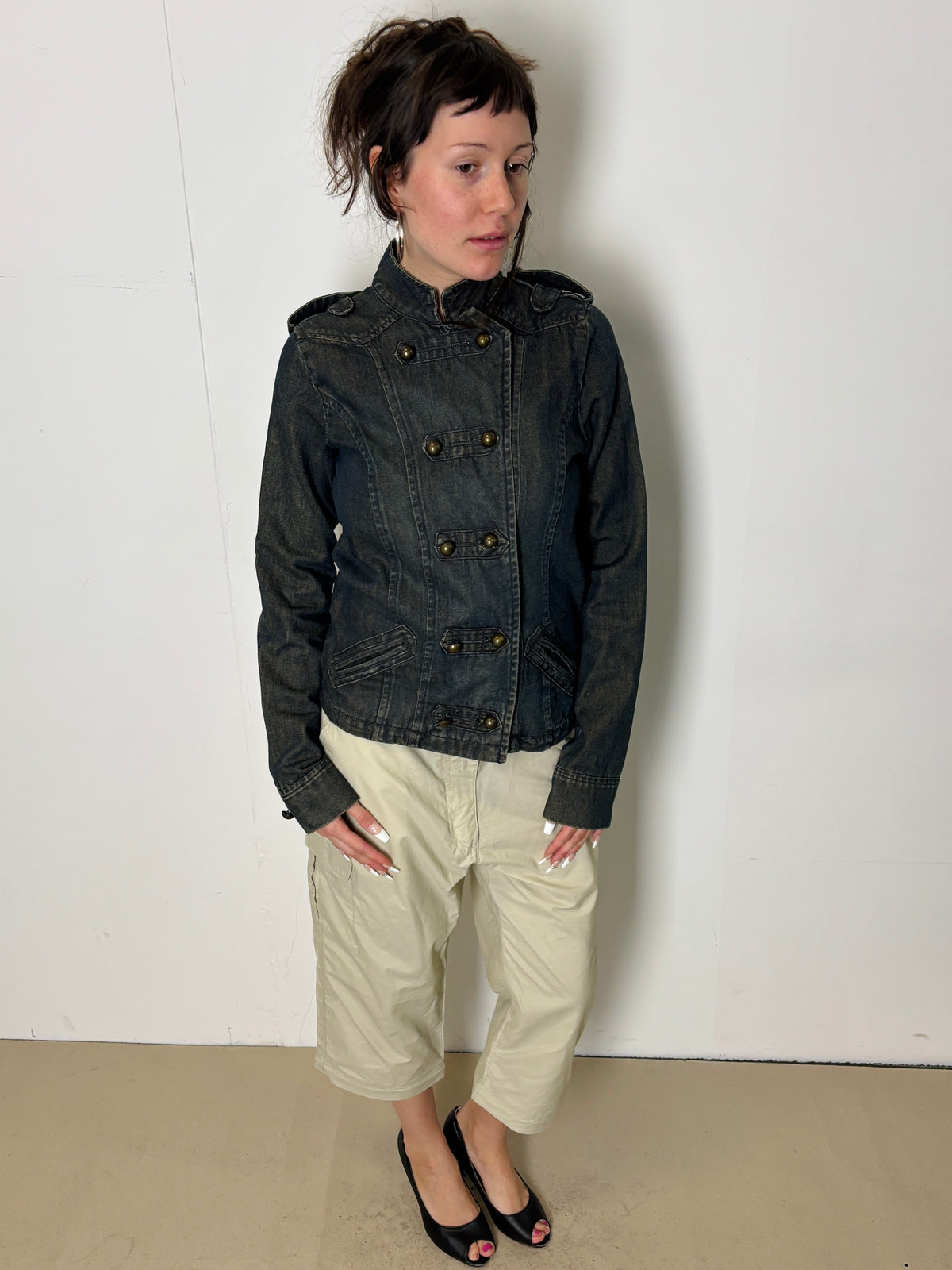 denim napoleon jacket