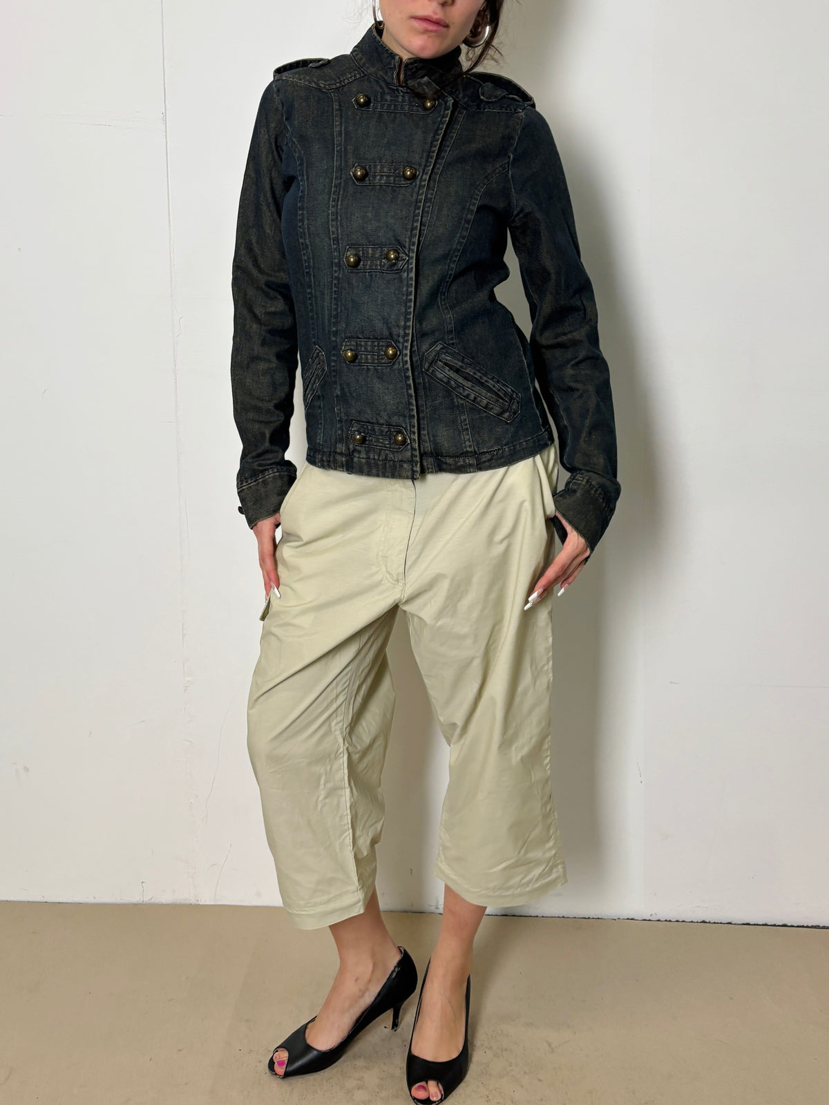 denim napoleon jacket