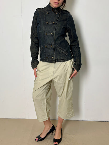 denim napoleon jacket