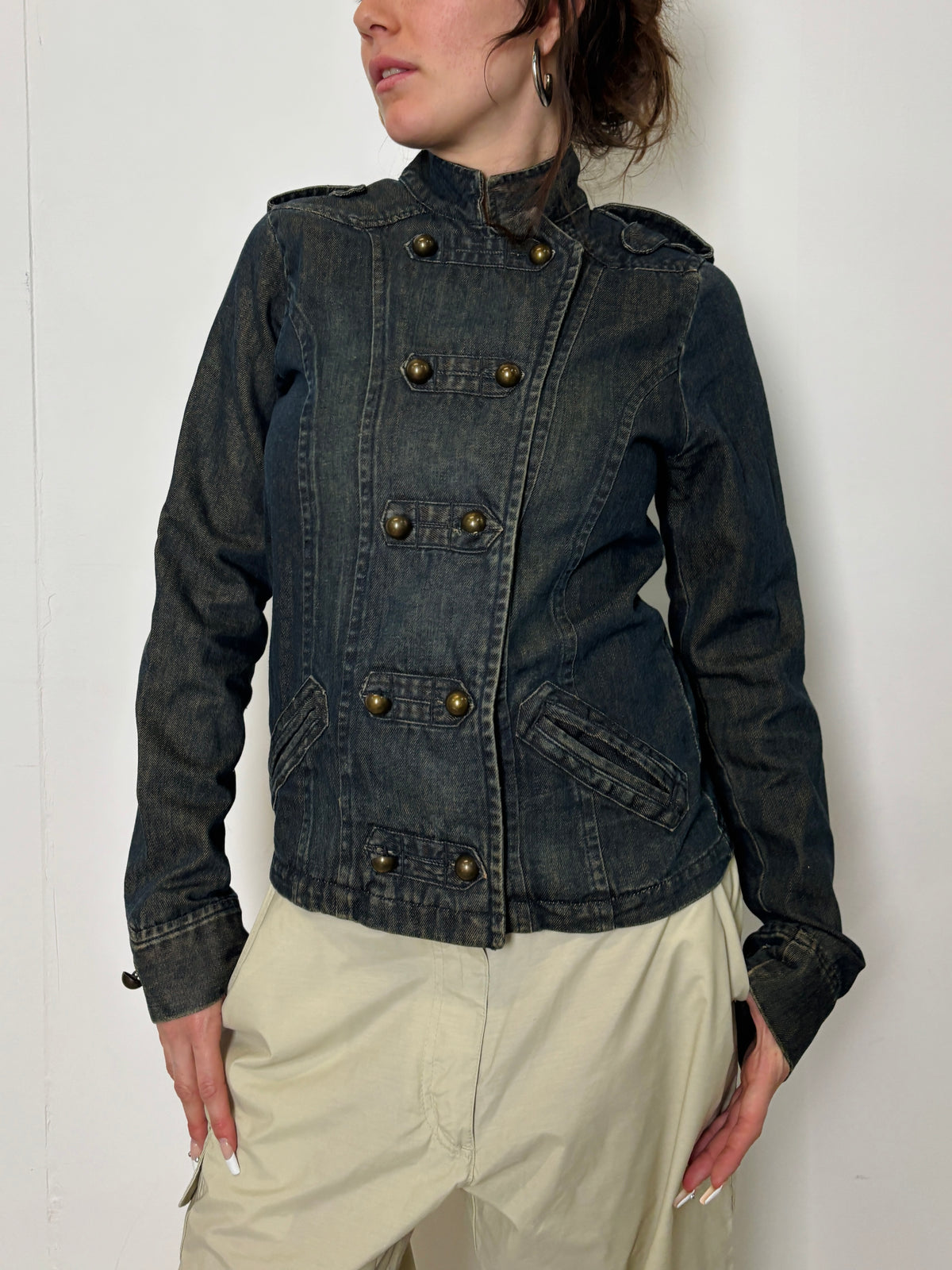 denim napoleon jacket