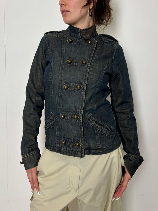 denim napoleon jacket