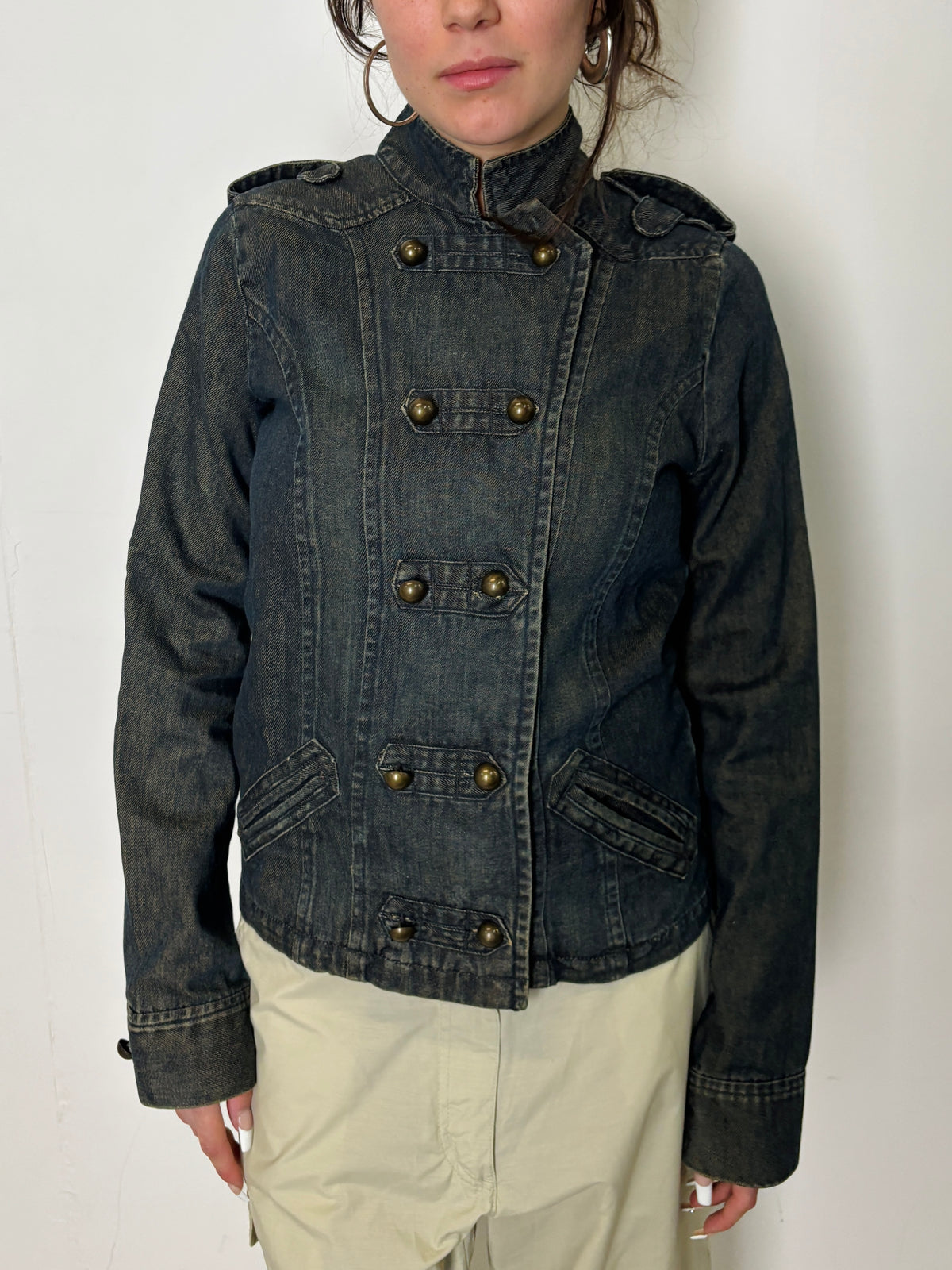denim napoleon jacket