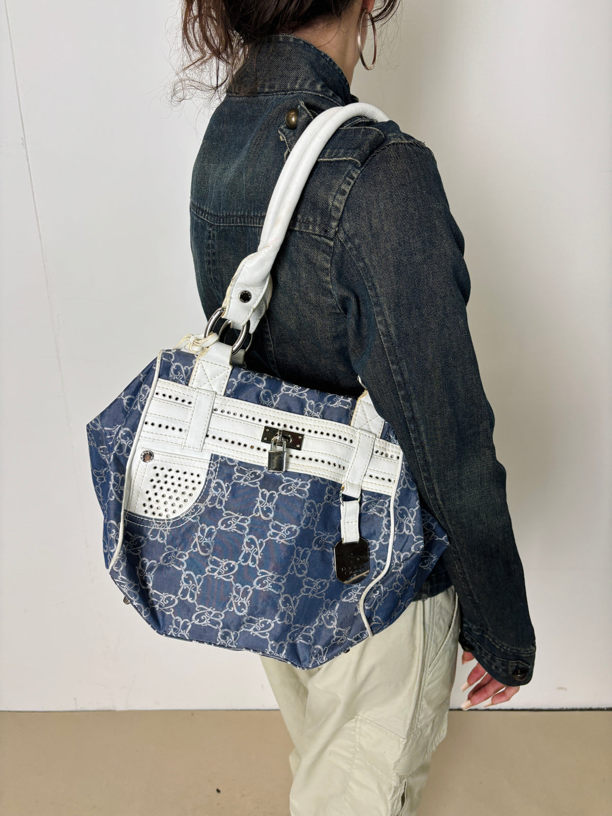 2000s denim bag